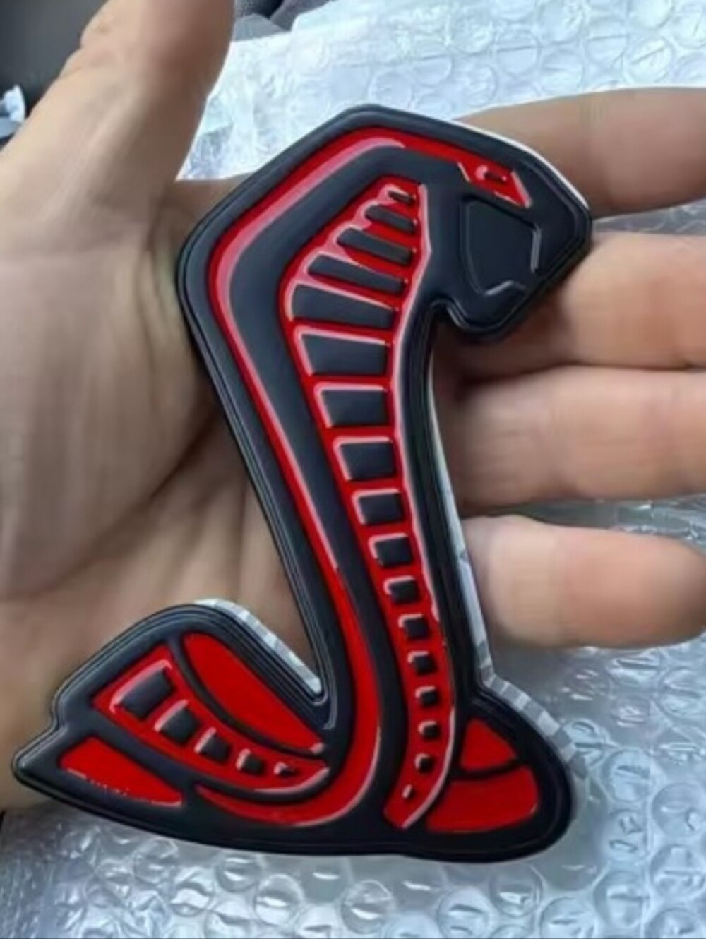 Mustang Shelby Adhesive cobra Emblem Badge Choose 1